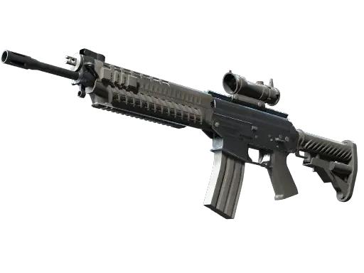 SG 553 | Damascus Steel